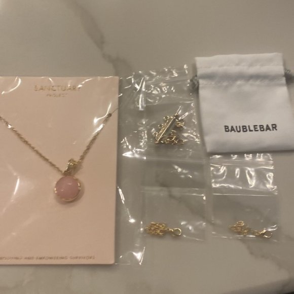 Sanctuary Project Rose Serenity Necklace/Baublebar BYO Necklace Clasp/Extender - Picture 5 of 8